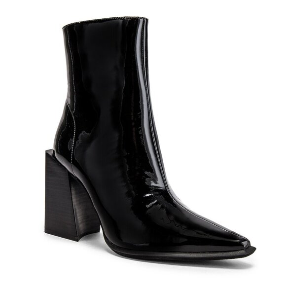 Jeffrey Campbell LA-SIREN PATENT Boots - NEW WITH BOX - Picture 2 of 13